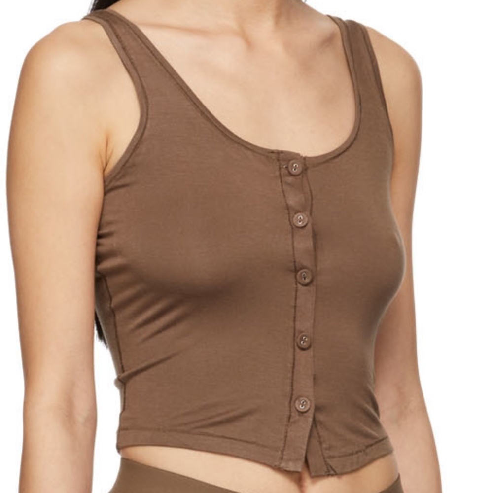 SKIMS Button-Up Sleep Tank Top Bundle NWOT